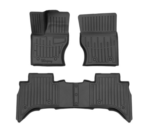 Гумові 3D килимки Range Rover IV (L405) 2012-2022 (Stingray)