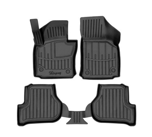 Гумові 3D килимки Seat Leon II (1P) 2005-2012 (Stingray)