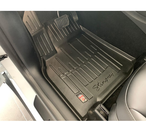 Гумові 3D килимки Tesla Model Y 2019+ Revised mount (Stingray)