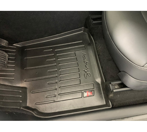 Гумові 3D килимки Tesla Model Y 2019+ Revised mount (Stingray)