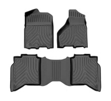 Гумові 3D килимки Dodge RAM 1500 2009-2018 Crew cab (Stingray)