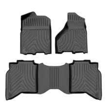Гумові 3D килимки Dodge RAM 1500 2009-2018 Crew cab (Stingray)