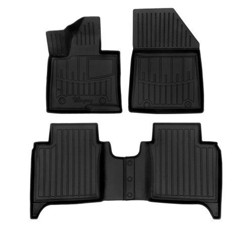 Гумові 3D килимки Zeekr X 2022+ (Stingray)