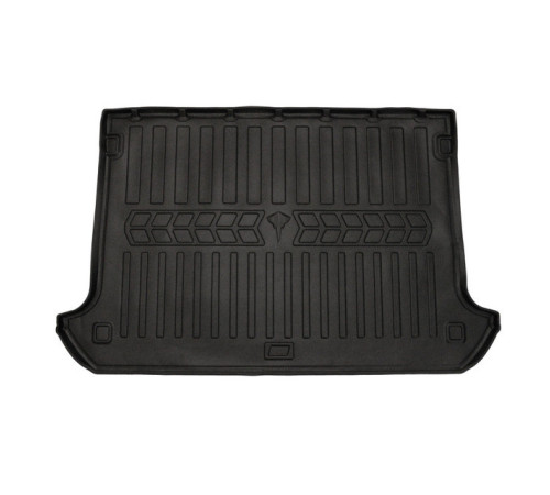 Гумовий килимок в багажник Fiat Doblo I 2000-2010 5 місць, коротка база (Stingray)