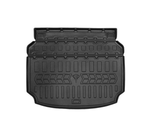 Гумовий килимок в багажник Honda Civic (4d/5d) 2017-2021 liftback (Stingray)