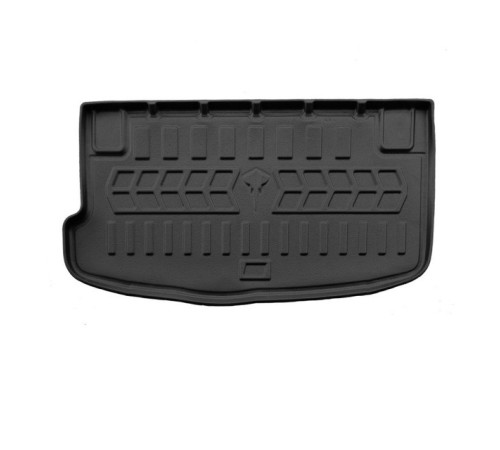 Гумовий килимок в багажник Hyundai i10 I 2007-2013 нижня поличка з органайзером (Stingray)