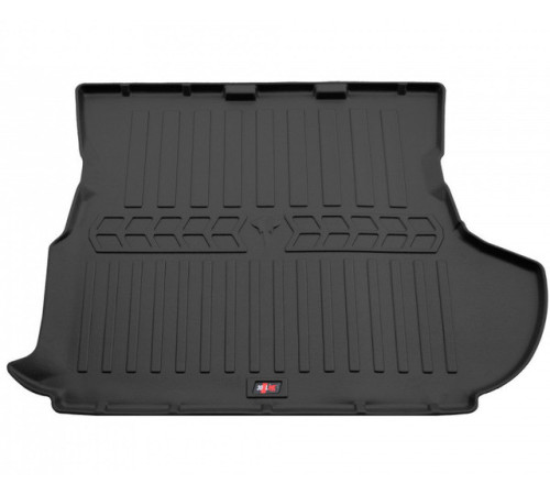 Резиновый коврик в багажник Citroen C-Crosser 2007-2013 с сабвуфером (Stingray)