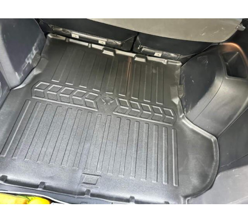 Гумовий килимок в багажник Peugeot 4007 (2007-2013) з сабвуфером (Stingray)