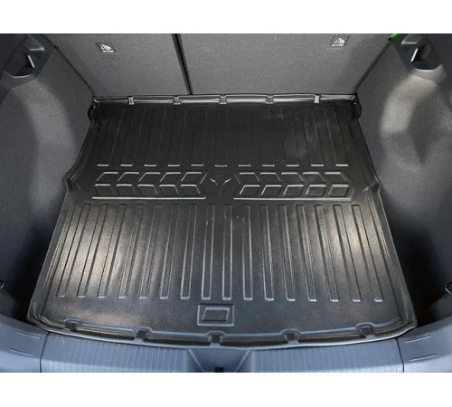 Резиновый коврик в багажник Nissan Qashqai (J12) 2022+ верхняя полочка (Stingray)