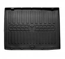 Гумовий килимок в багажник Renault Clio III 2005-2012 Universal нижня поличка (Stingray)