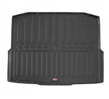 Гумовий килимок в багажник Skoda Octavia A7 (III) 2013-2020 universal без вух (Stingray)