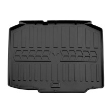 Гумовий килимок в багажник Skoda Fabia II (5J) 2007-2014 Hatchback (Stingray)