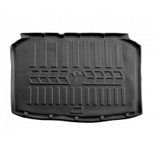 Резиновый коврик в багажник Skoda Fabia I (6Y) 1999-2007 Hatchback (Stingray)