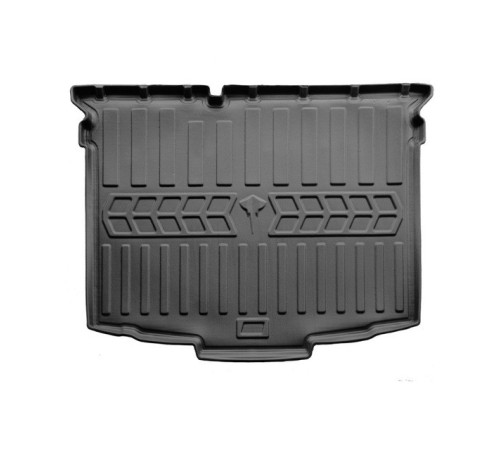 Резиновый коврик в багажник Skoda Fabia III 2014-2021 hatchback (Stingray)