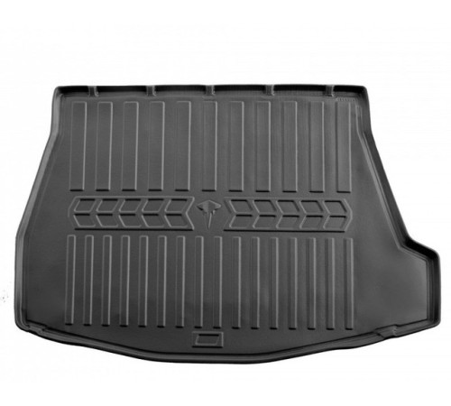 Резиновый коврик в багажник Toyota bZ4X (EA10) 2023+ с саабвуфером (Stingray)