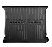 Резиновый коврик в багажник Seat Alhambra I (7M) 1996-2010 5 мест (Stingray)