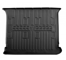 Резиновый коврик в багажник Volkswagen Sharan I 1995-2010 5 мест (Stingray)