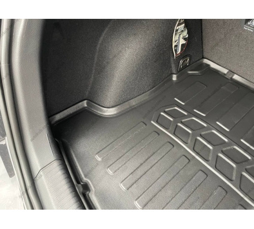 Гумовий килимок в багажник Volkswagen e-Golf 2014-2020 (Stingray)