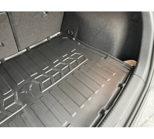 Гумовий килимок в багажник Volkswagen e-Golf 2014-2020 (Stingray)