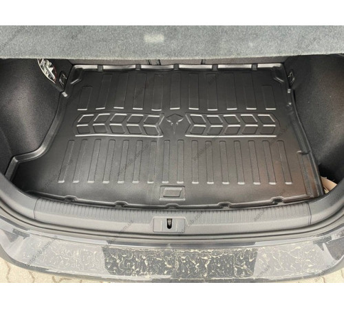 Гумовий килимок в багажник Volkswagen e-Golf 2014-2020 (Stingray)