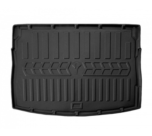 Гумовий килимок в багажник Volkswagen Golf VII 2012-2020 hatchback (Stingray)