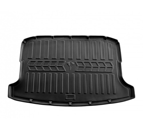 Гумовий килимок в багажник Seat Ateca 2016+ нижня поличка (Stingray)