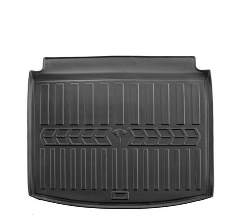 Гумовий килимок в багажник Seat Leon III (5F) 2012-2019 universal нижня поличка (Stingray)