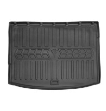 Гумовий килимок в багажник Seat Leon III (5F) 2012-2019 hatchback верхня поличка (Stingray)