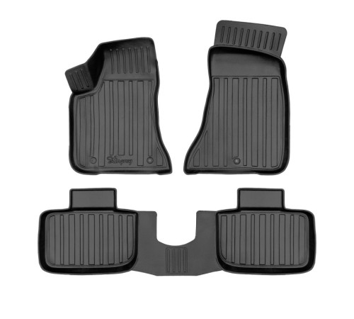 Резиновые 3D коврики Dodge Charger (LD) 2WD 2011-2023 (Stingray)