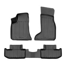 Гумові 3D килимки Dodge Challenger 4WD 2008-2023 (Stingray)