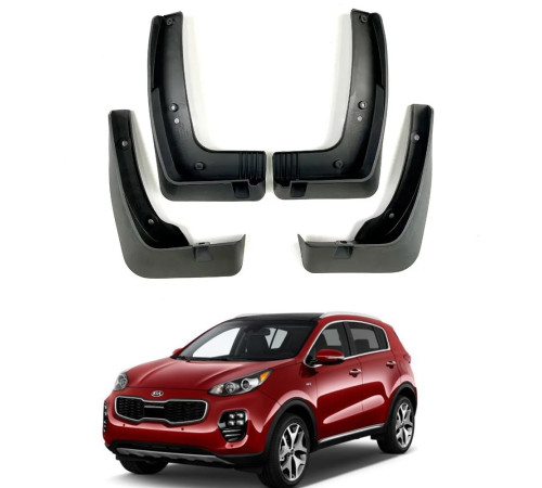 Автомобильные брызговики Kia Sportage 2015-2018 (Surtep)