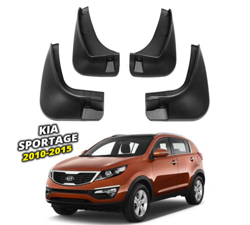 Автомобільні бризговики Kia Sportage-R ( без підножки ) 2010-2017 (Surtep)