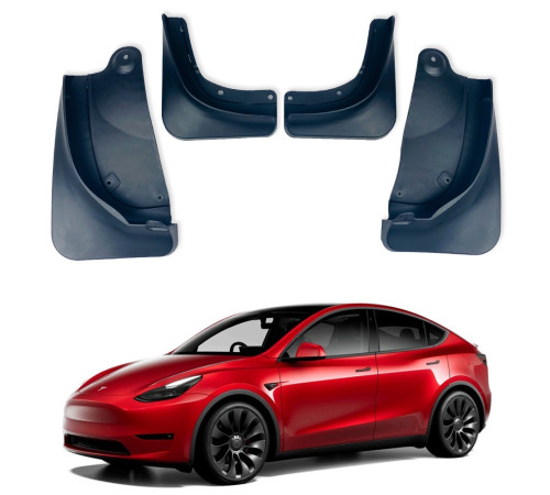 Автомобільні бризговики Tesla Model Y 2020+ (Surtep)