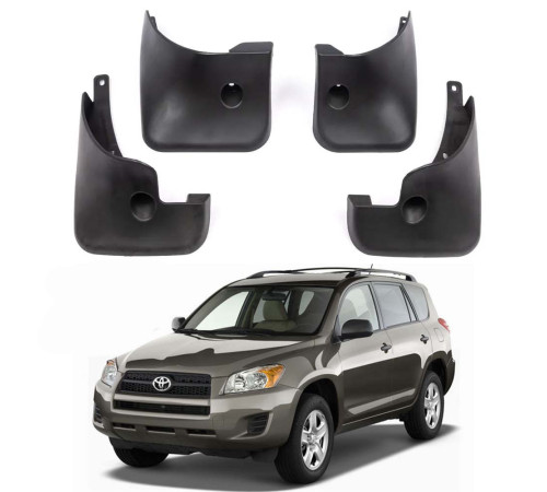 Автомобільні бризговики Toyota Rav 4 2006-2012 2.0 Бензин, 2,2 дизель / без розширювачів арок