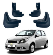 Автомобільні бризговики Chevrolet Aveo (T250) 2005-2011 Hatchback (Surtep)