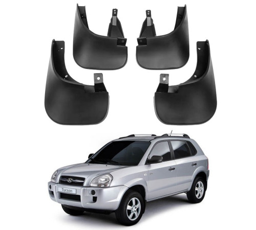 Автомобільні бризговики Hyundai Tucson 2004-2014 (Surtep)