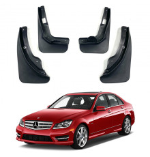 Автомобільні бризговики Mercedes C-class W204 2007-2010 (Surtep)
