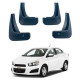 Автомобільні бризговики Chevrolet Aveo (T300) 2012+ Sedan (Surtep)