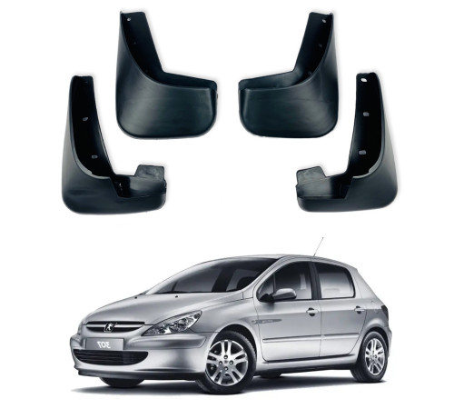 Автомобільні бризговики Peugeot 307 2004-2011 (Surtep)