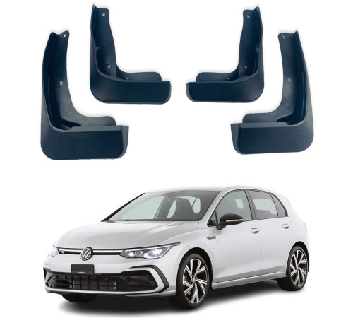 Автомобільні бризговики Volkswagen Golf VIII / R-Line 2021 (Surtep)