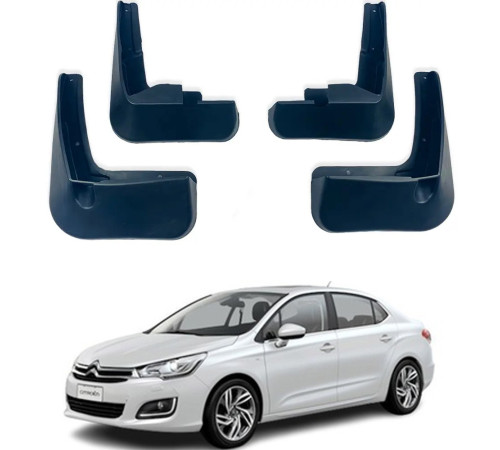 Автомобільні бризговики Citroen C-4 2012-2017 Седан (Surtep)