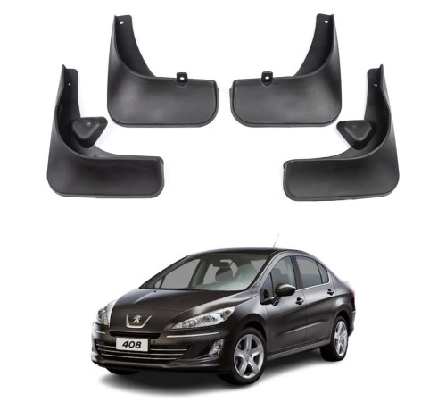 Автомобільні бризговики Peugeot 408 2010-2015 Седан (Surtep)