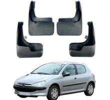 Автомобильные брызговики Peugeot 206 1998-2012 Хетчбек (Surtep)