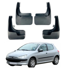 Автомобільні бризговики Peugeot 206 1998-2012 Хетчбек (Surtep)