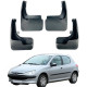 Автомобільні бризговики Peugeot 206 1998-2012 Хетчбек (Surtep)