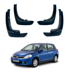 Автомобільні бризговики Nissan Tiida 2011-2014 хетчбек (Surtep)