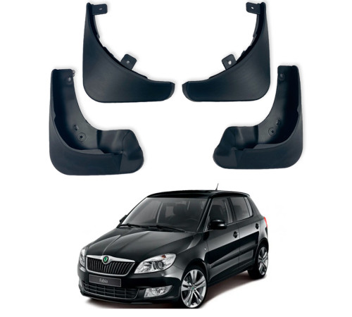Автомобільні бризговики Skoda Fabia II 2007-2011 (Surtep)