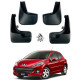 Автомобільні бризговики Peugeot 207 2006-2012 (Surtep)