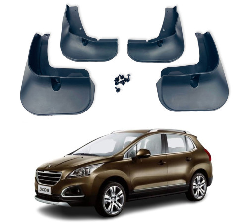 Автомобильные брызговики Peugeot 3008 2008-2013
