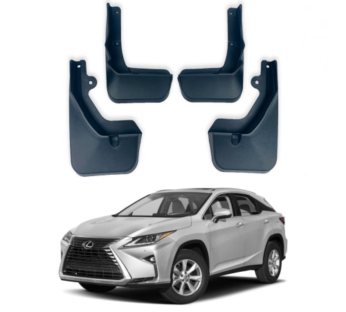 Автомобільні бризговики Lexus RX 2016-2019 (Surtep)
